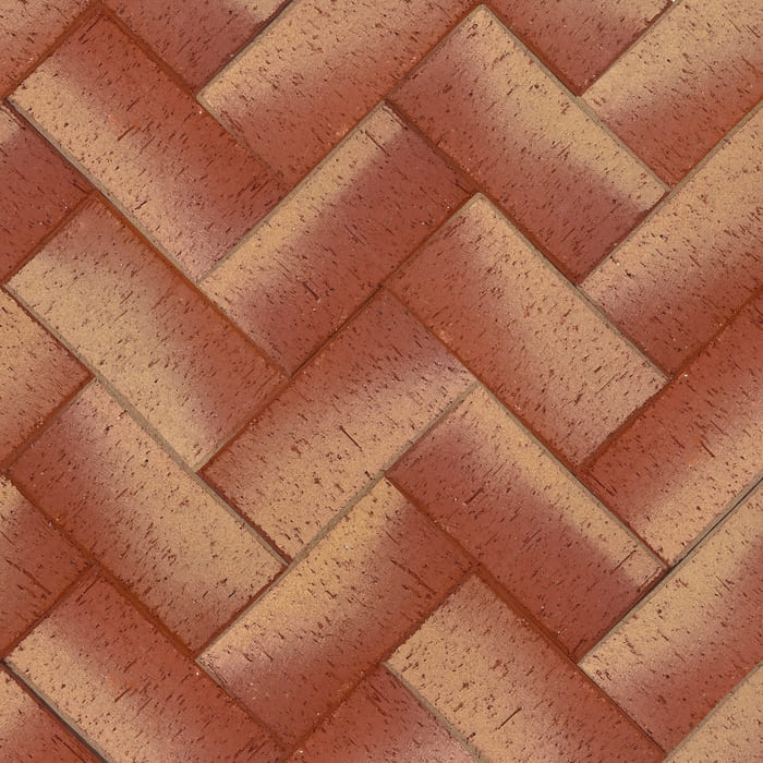 Клинкер тротуарный ЛСР красный "Канны" Золото Классик в Симферополе