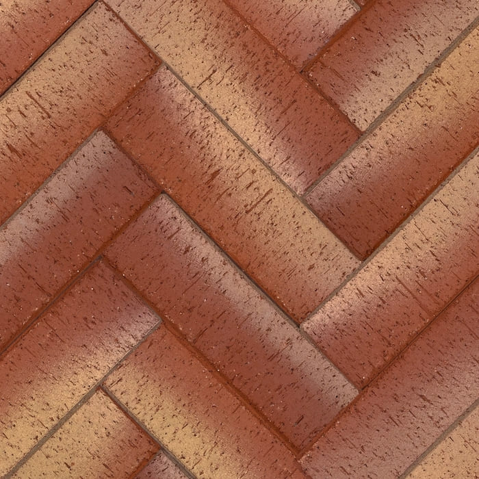 Клинкер тротуарный ЛСР красный "Канны" Золото Лонг в Симферополе