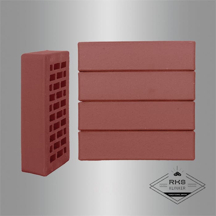 Кирпич облицовочный ЛСР, Винный, Гладкий, 1НФ в Симферополе