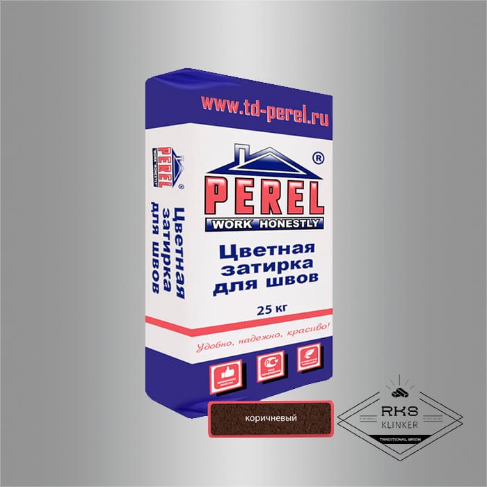 Зимняя затирочная смесь Perel RL 50/коричневая в Симферополе