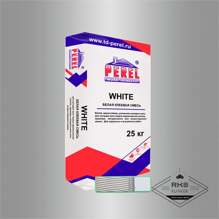 WHITE Perel клей для мрамора и камня в Симферополе