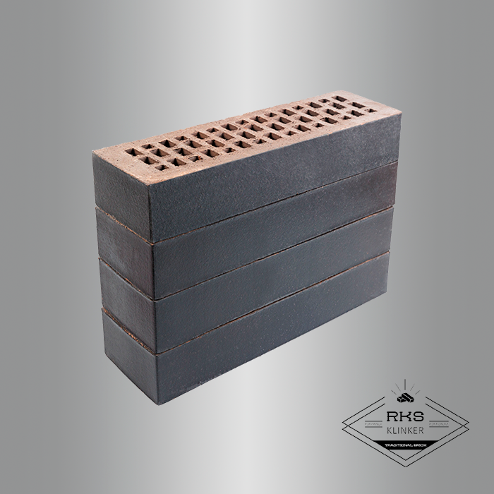 Ригельный кирпич Roben, FARO schwarz-nuanciert glatt, 290х90х90 мм в Симферополе