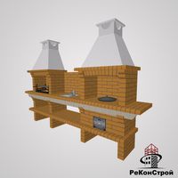 Печь-барбекю Saunday 734 в Симферополе