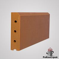 Клинкерный бордюрный камень KR "Красный" в Симферополе