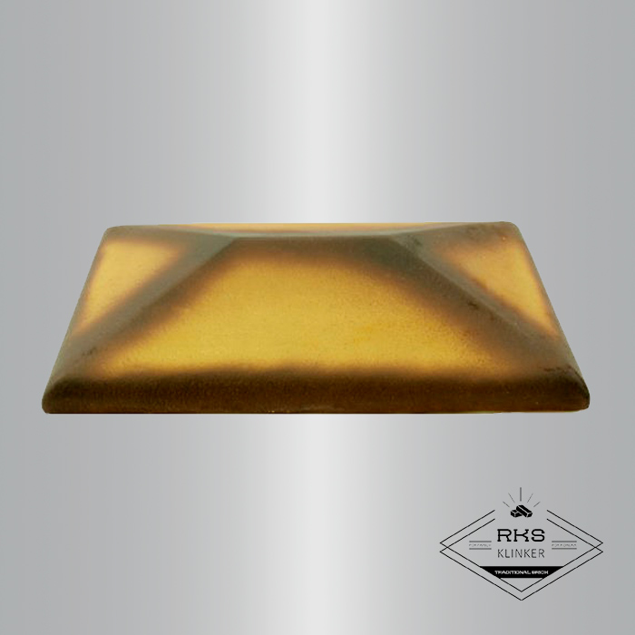 Клинкерный колпак на столб ZG Clinker, СР 300х425 мм, жёлтый тушевой в Симферополе