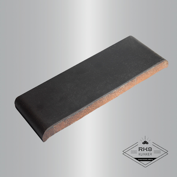 Парапетная плитка ZG Clinker, КР20 190x110x25 мм, Графит в Симферополе