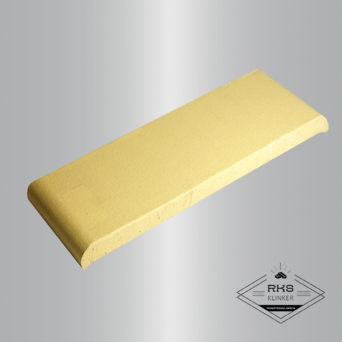 Парапетная плитка ZG Clinker, КР20 190x110x25 мм, Жёлтая в Симферополе
