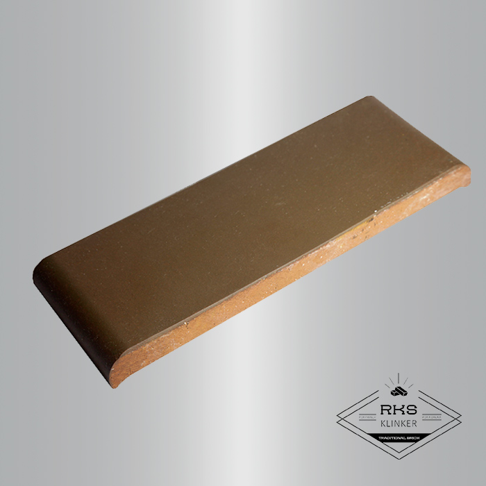 Парапетная плитка ZG Clinker, КР20 190x110x25 мм, Коричневая в Симферополе