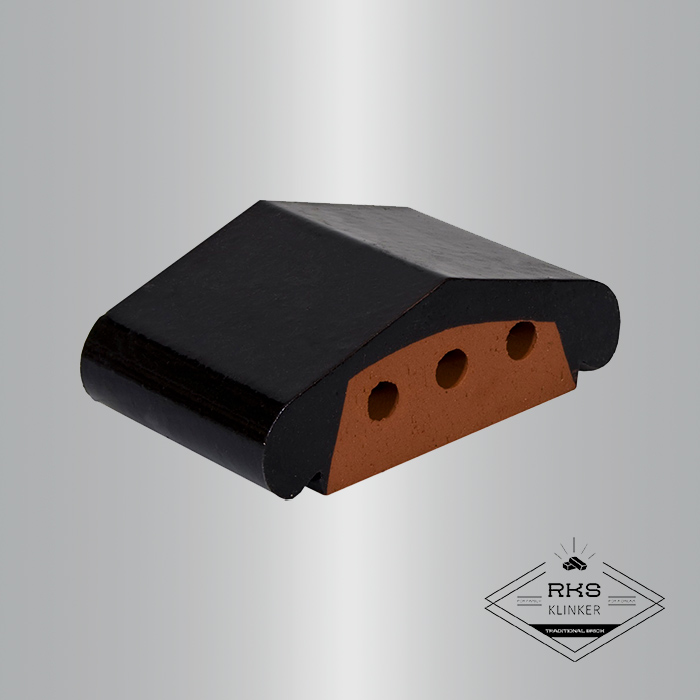 Профильный кирпич ZG Clinker, К12 170x110x65 мм, Тёмно-коричневый в Симферополе