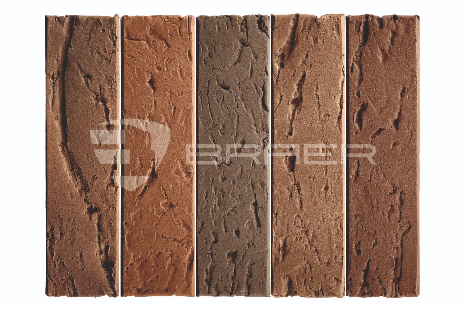 Облицовочный кирпич BRAER MAX, Кора дуба, М200, 1 НФ в Симферополе