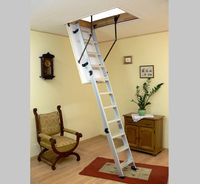 Чердачная лестница OMAN Alu-Profi 60х110х280 см в Симферополе