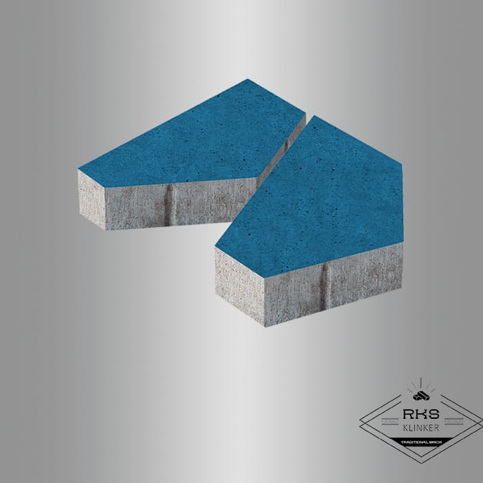 Плитка тротуарная БелАрБет, Полигональ, Синий купить в Симферополе — RKS KLINKER Плитка тротуарная БелАрБет, Полигональ, Синий в Симферополе
