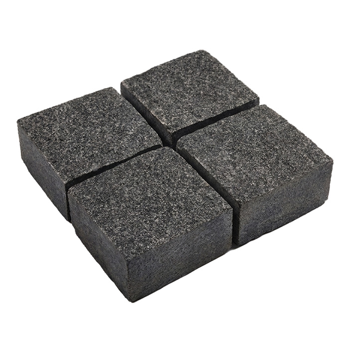 Гранитная брусчатка RKS SLATE Gabbro (Габбро) Карандаш, 100x100 мм в Симферополе