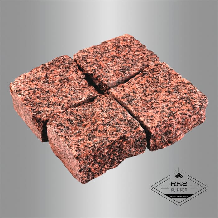 Гранитная брусчатка Сюськюянсаари, Колотая, 100x100 мм в Симферополе