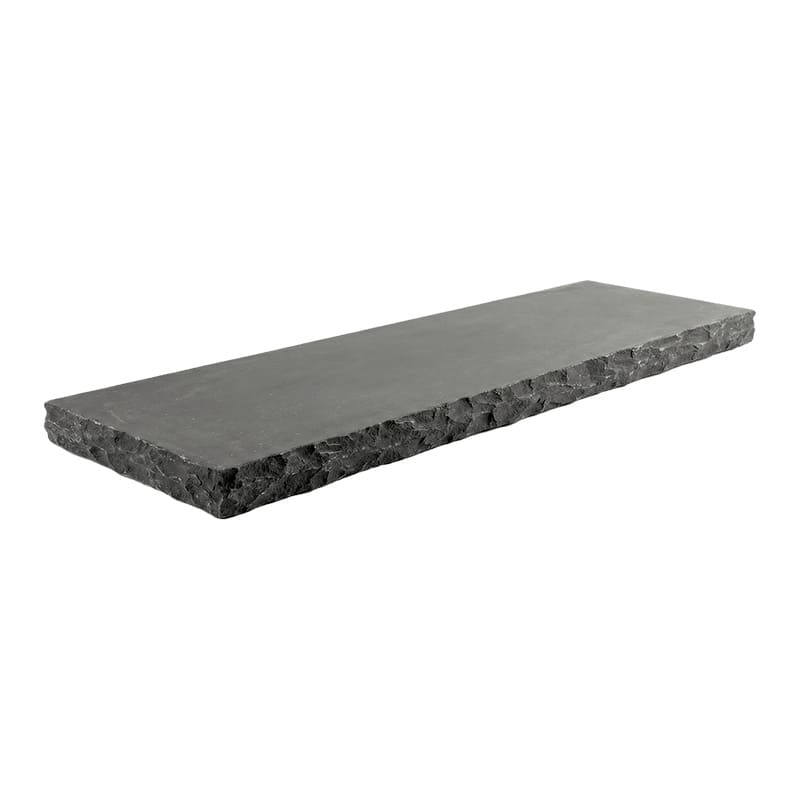 Пошаговая плита из камня RKS SLATE Belgian Black, 1200х350х30 мм в Симферополе