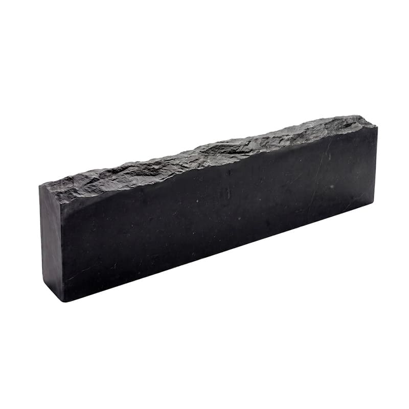 Бордюр из камня RKS SLATE Belgian Black, колотый, 150х80х1000 мм в Симферополе