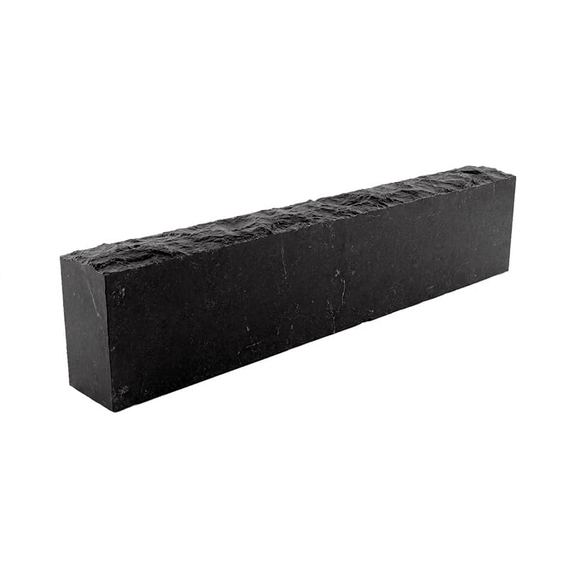 Бордюр из камня RKS SLATE Belgian Black, колотый, ГП-5 200х80х1000 мм в Симферополе