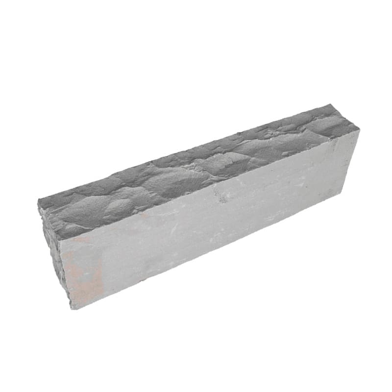Бордюр из камня RKS SLATE Belgian Grey, колотый, 150х80х1000 мм в Симферополе
