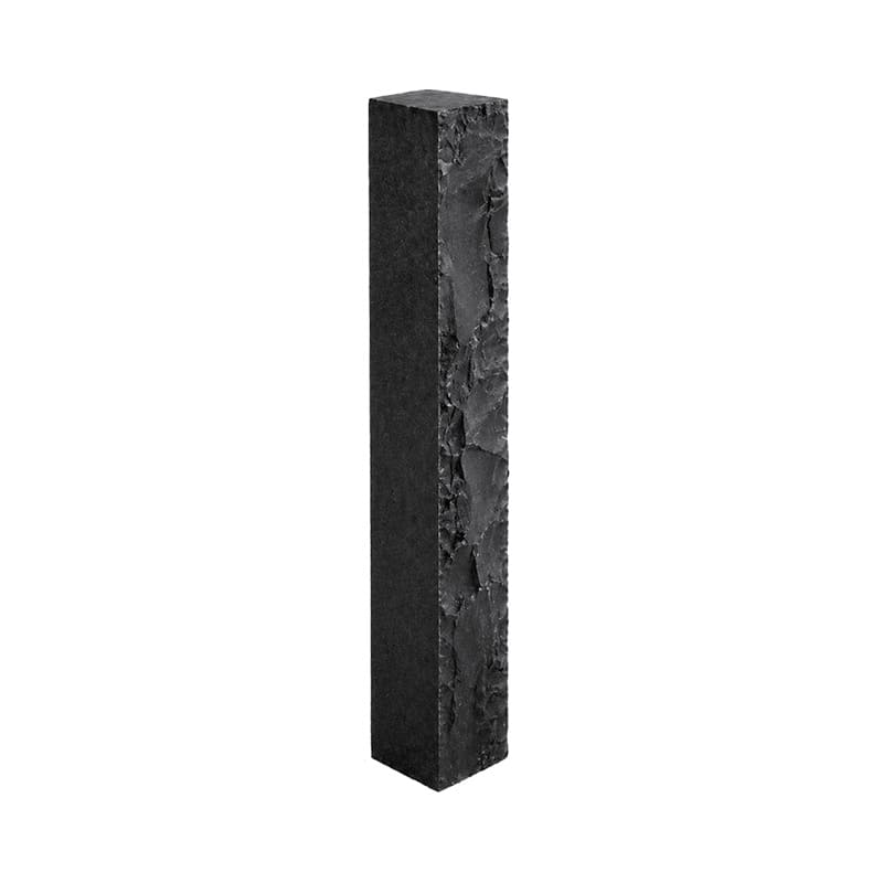 Палисад из камня RKS SLATE Belgian Black, колотый, 100х100х1000 мм в Симферополе
