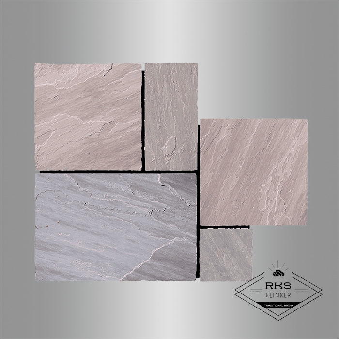 Мозаика из камня песчаник RKS SLATE Belgian Grey в Симферополе