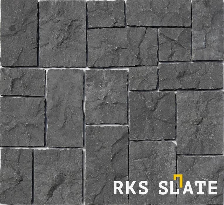 Фасадный облицовочный камень Basalt Rock Castle в Симферополе