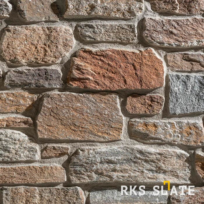 Фасадный облицовочный камень Bergen Blend Castle в Симферополе