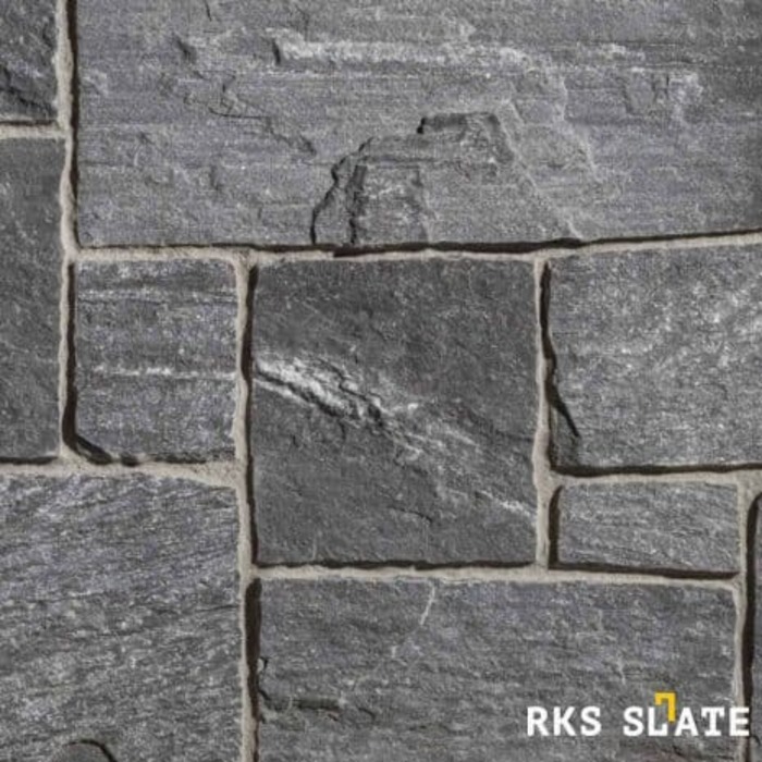 Фасадный облицовочный камень Greenwich Gray Castle в Симферополе