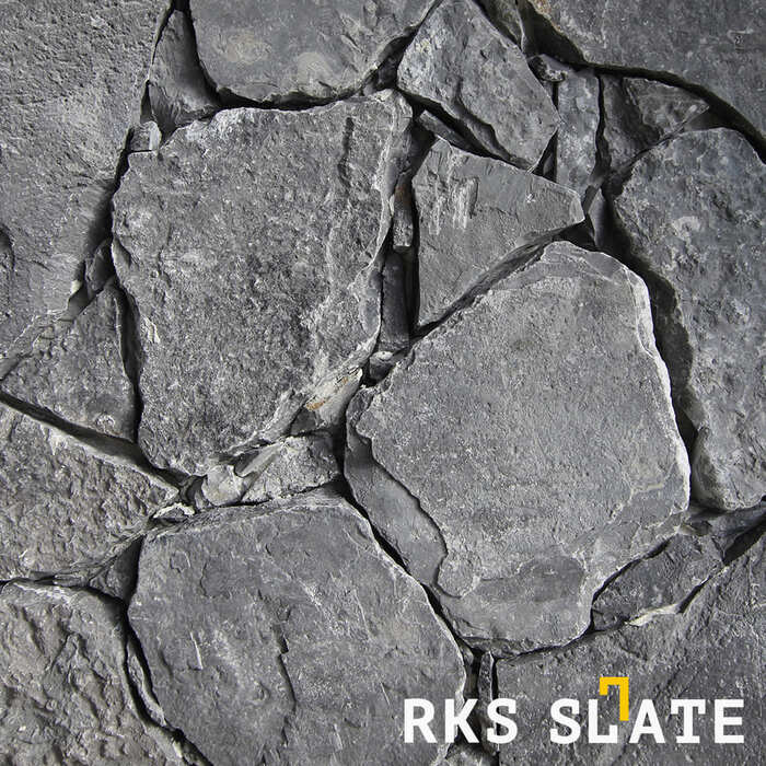 Фасадный облицовочный камень Midnight Black Loose в Симферополе