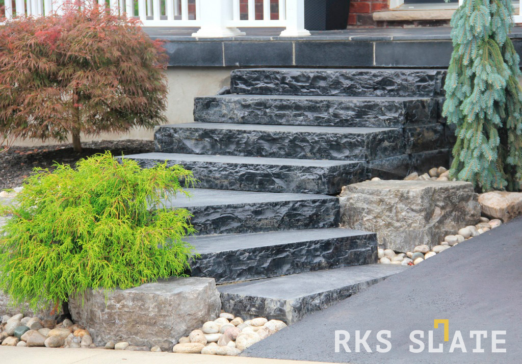 Ступени монолитные RKS Slate Belgian Black