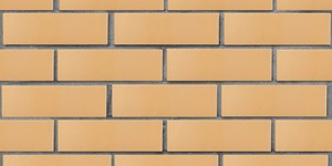 Кирпич облицовочный ЛСР, Пшеничный, гладкий, 1 НФ на сером шве