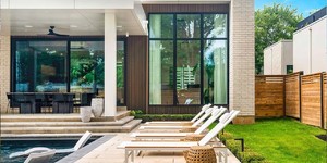 Реечная панель ДПК Turtle Shell, Middle Lines, Australian Palisander Co-Extrusion рейки под дерево коричневые купить (2)