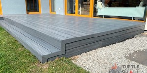 Ступени из ДПК Turtle Shell Scottish Slatewood Co-Extrusion (терраса, ступени)_2