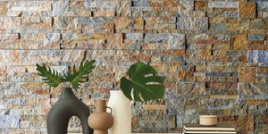 Каменные стены в интерьере заказать 3D панели RKS SLATE Кварцит Multi Quartz Modern (3)
