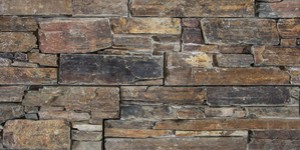 Глухой забор из камня фото 3D панели RKS SLATE Сланец Cedar Slate Rockface (5)
