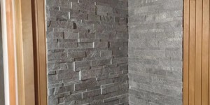 3D панели Кварцит RKS Slate Silver Grey Natural (фотоотзыв, баня, сауна) (1)