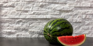 Кухонный фартук из белого природного камня 3D панели RKS SLATE Кварцит White Quartz Classic фото (6)