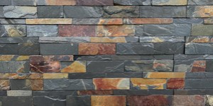 Каменный цоколь дома купить 3D панели RKS SLATE Сланец Jack Multi Natural с доставкой