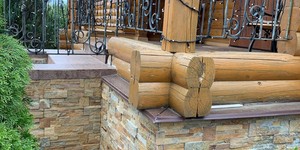 Подпорные стены и цоколь из каменной мозаики заказать 3D панели RKS SLATE Кварцит Multi Quartz Modern (2)