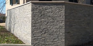 Подпорные стены из камня фото 3D панели RKS SLATE Кварцит Grey Slate Classic купить в РКС Клинкер (3)