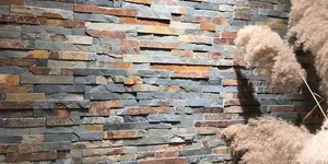 Каменная мозаика на стену 3D панели Сланец Dark Multicolor Pencil купить