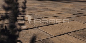 Браер тротуарная плитка Старый Город ЛАНДХАУС Каштан фото тротуара, дорожек (1)