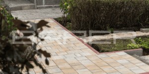 Тротуарная плитка БРАЕР Старый Город Ландхаус песчаник - фото объекта